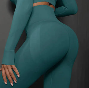 High Waist Seamless Yoga Pants Rieworkes