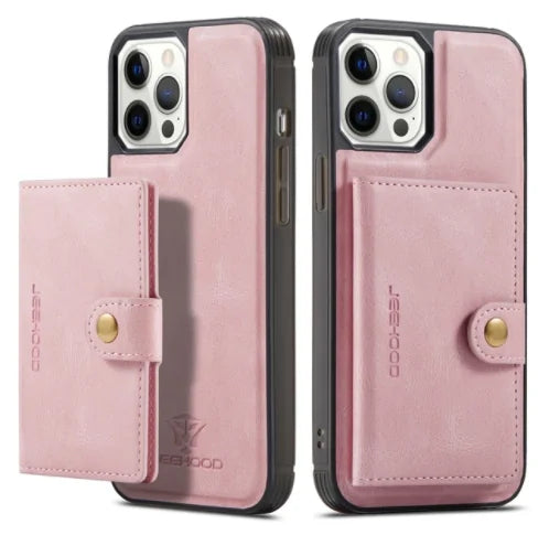 Luxury Magnetic Safe Leather Case For iPhone Rieworkes
