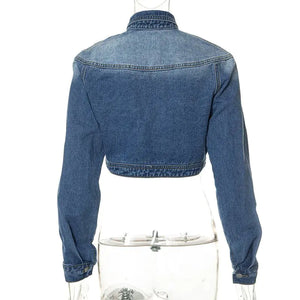 Cropped Denim Jacket Women Rieworkes