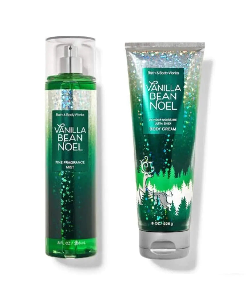 Vanilla Bean Noel - Gift Set - Fine Fragrance Mist & Body Cream (packaging varies) Mimarta