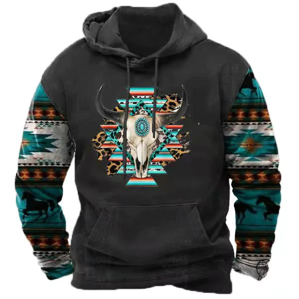 Men's Digital Print Streetwear Sports Hoodie – Fashion Forward Style Rieworkes