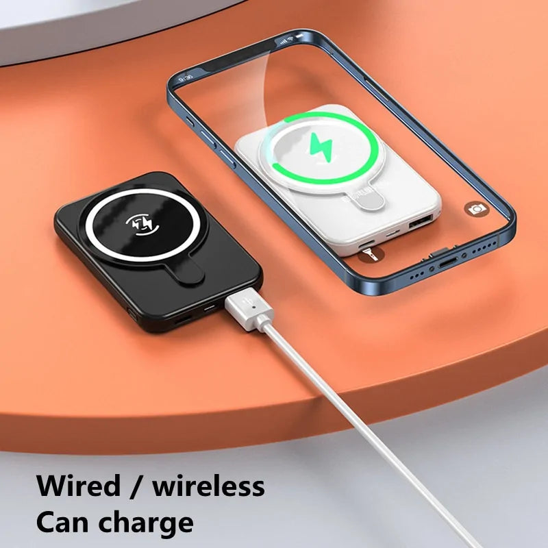 Magnetic Wireless Power Bank Phone Charger Rieworkes