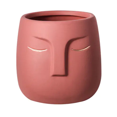 Ceramic Face Living Room Vase Rieworkes