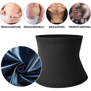 Men's Sauna Body Shaper Waist Trainer Slimming Belt Mimarta