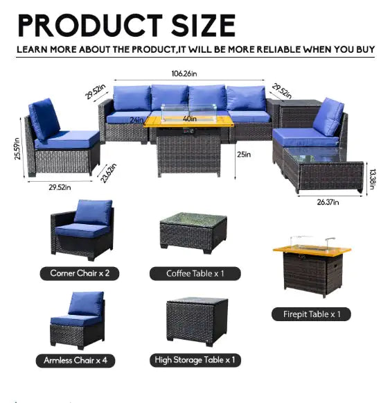 Rattan Sofa Set Rieworkes
