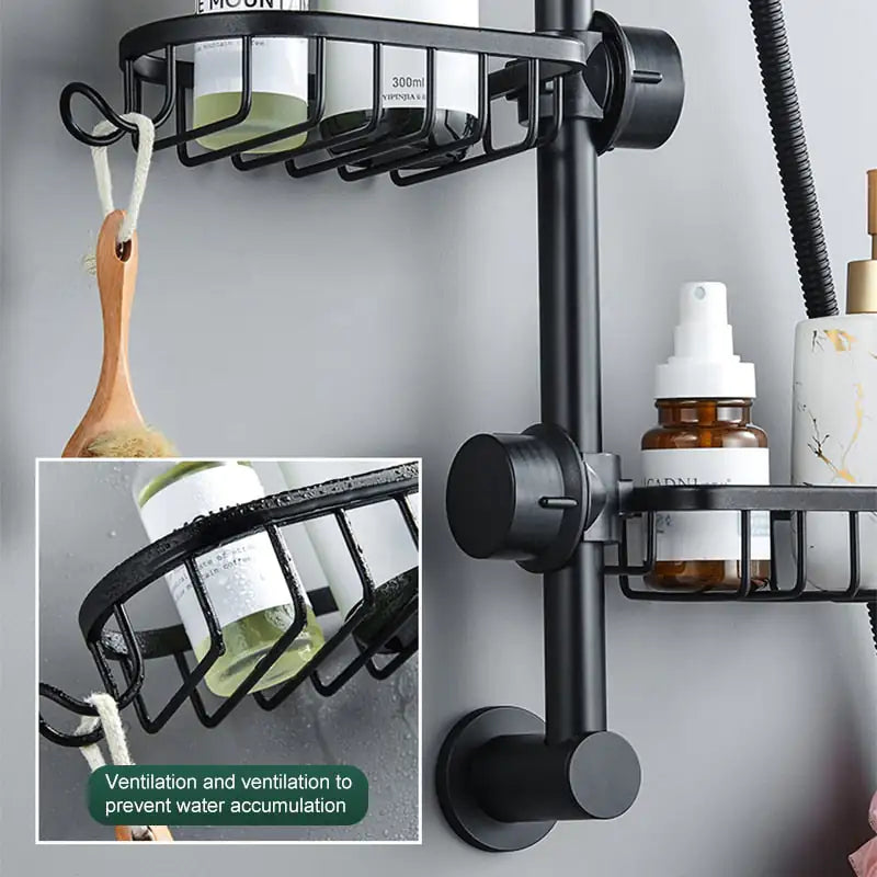 Bathroom Shelves Organizer Rack Storage Rieworkes