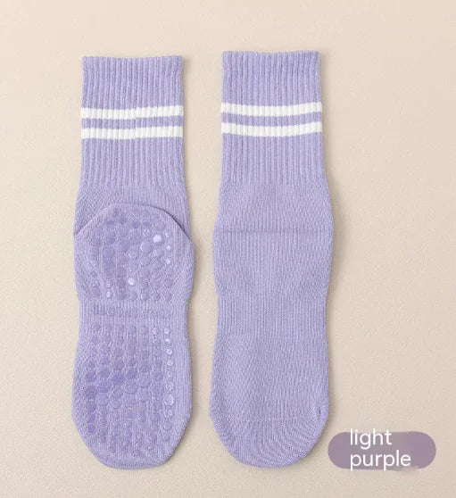 Mid-Calf Anti-Odor Non-Slip Silicone Indoor Socks Rieworkes