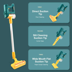 Children Play House Cleaning Vacuum Cleaner Toys Rieworkes