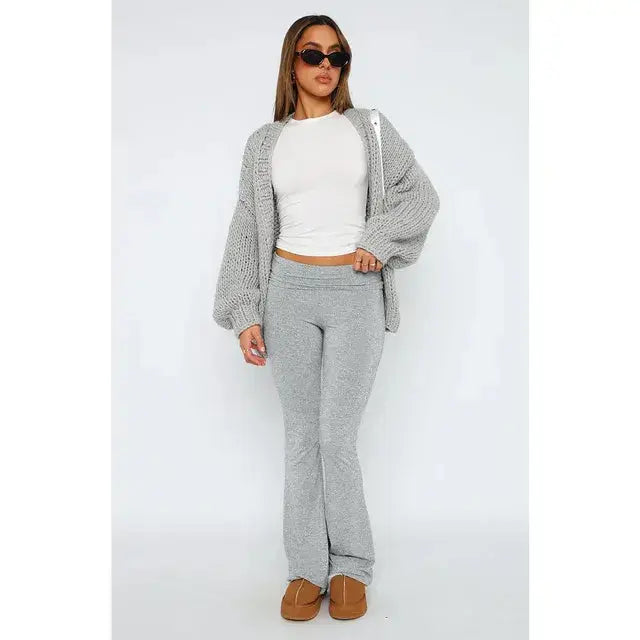 Solid Flare Pants Rieworkes