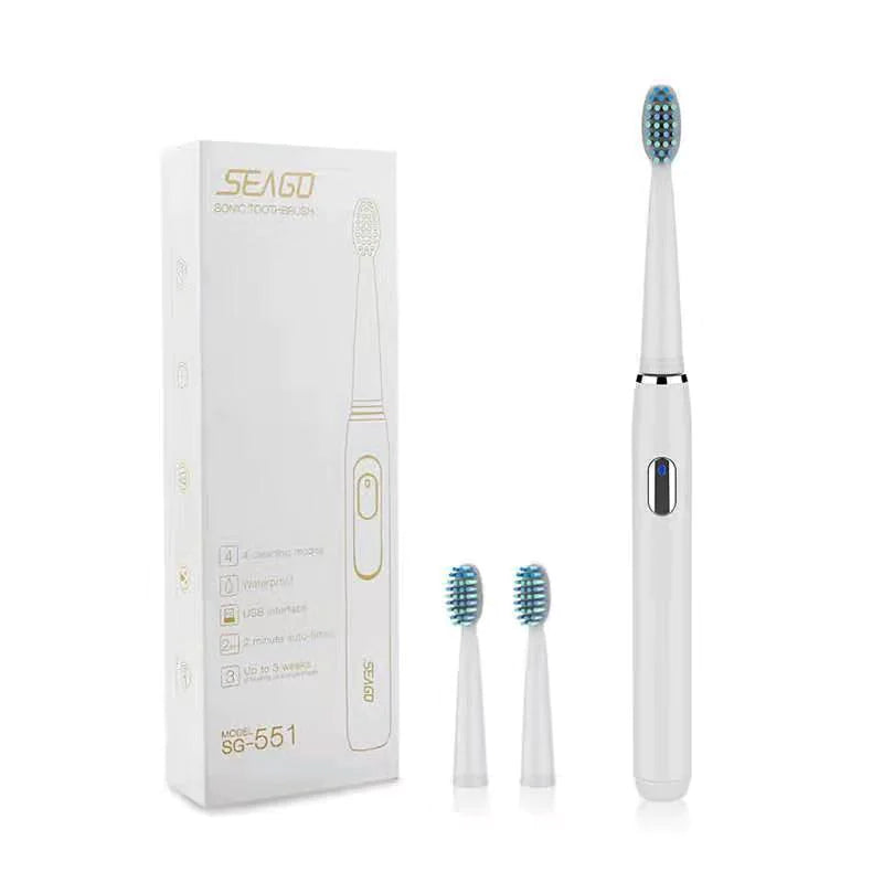 SEAGO Rechargeable Sonic Toothbrush Rieworkes