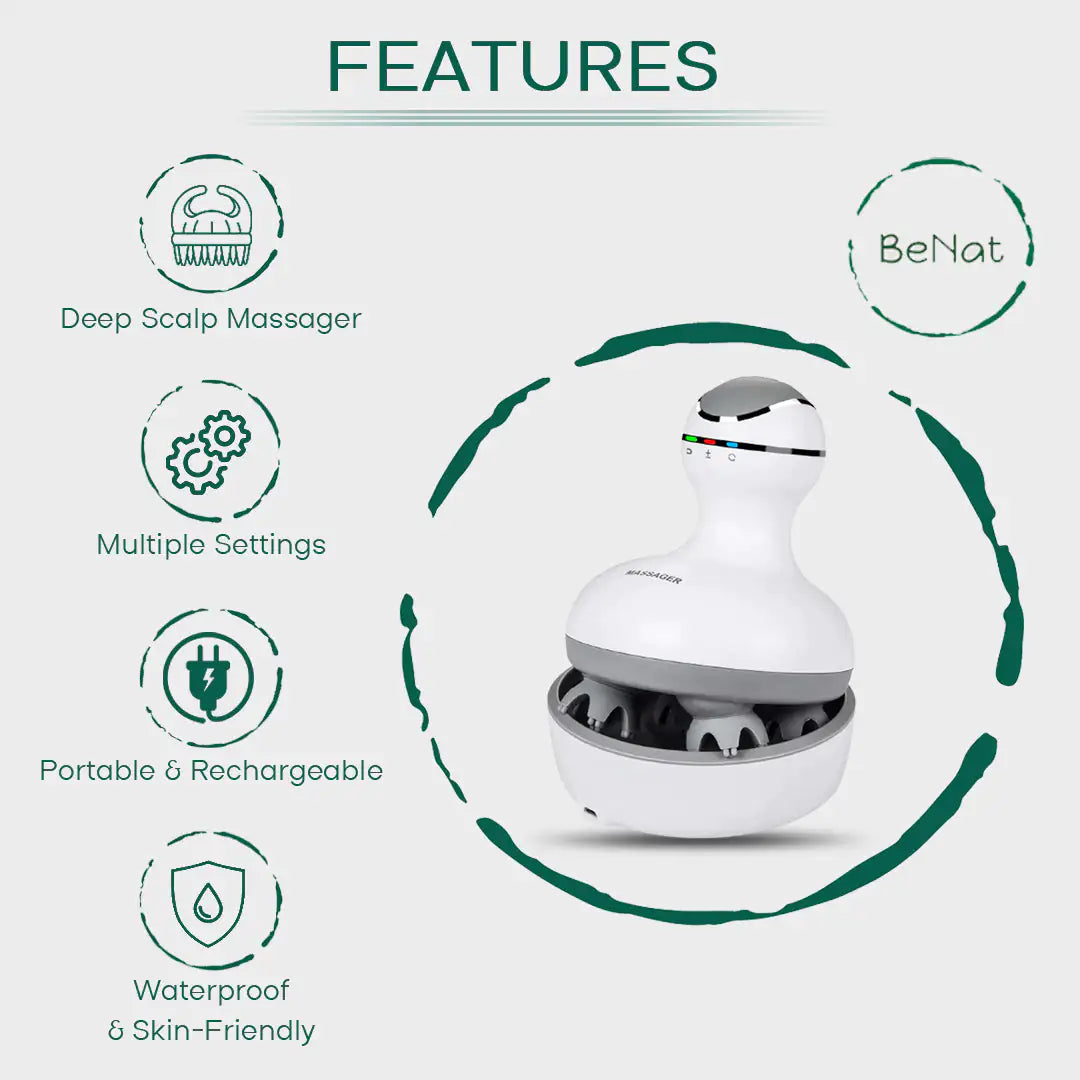 Smart Scalp Massager Rieworkes