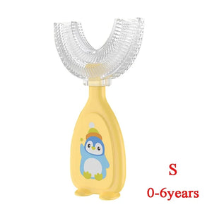 New Hot Children Smart 360 Degree U Shape Manual Toothbrush Rieworkes