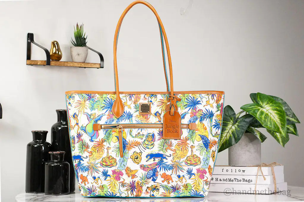 Dooney & Bourke Disney Large Jungle Book Shoulder Tote Rieworkes