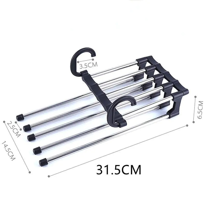 5-in-1 Pant Rack Shelves Rieworkes