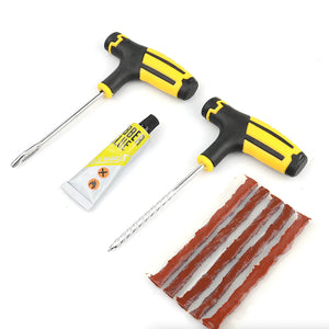 68pc Tire Repair Kit DIY Flat Tire Repair Car Truck Motorcycle Home Plug Patch Rieworkes