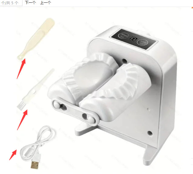 Electric Dumpling Maker Kitchen Automatic Dual-Head Tool Mimarta