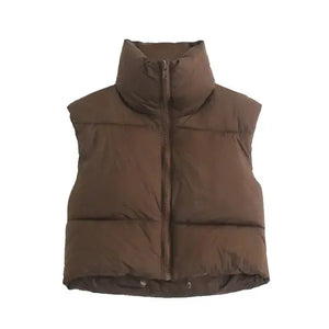 Quilted Vest Winter Coat Jacket Rieworkes