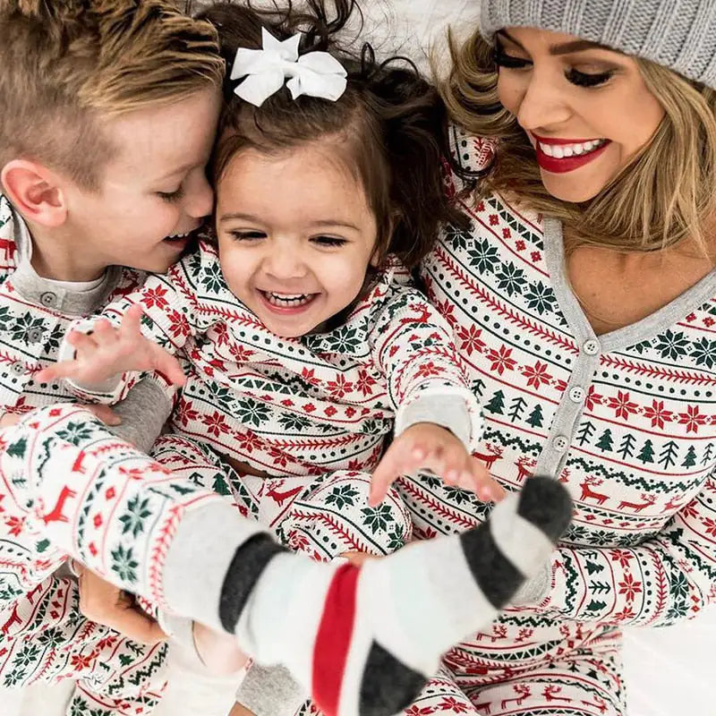 Family Matching Christmas Pajamas Set Rieworkes