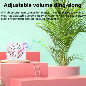 Wireless Security Smart WiFi Doorbell Intercom Video Camera Door Ring Bell Chime Rieworkes