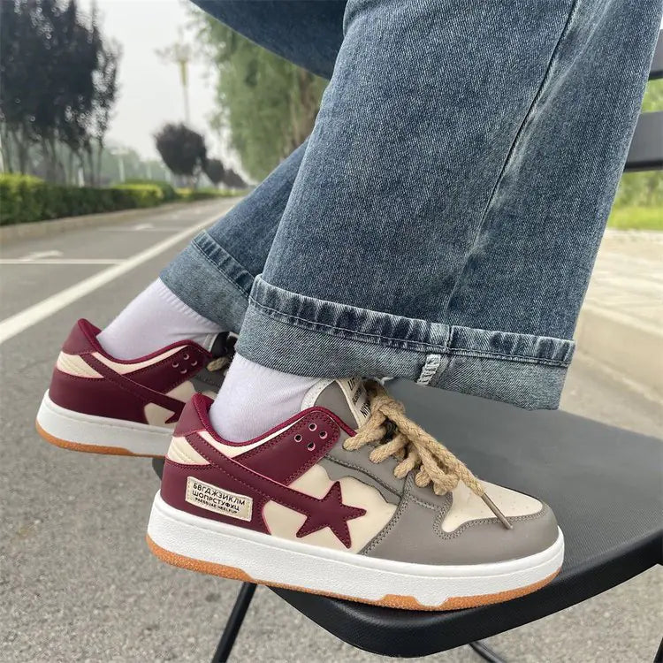 Color Matching Casual Shoes 2022 Woman Vulcanize Sneakers Breathable Sport Walking Running Spring Platform Shoes Rieworkes