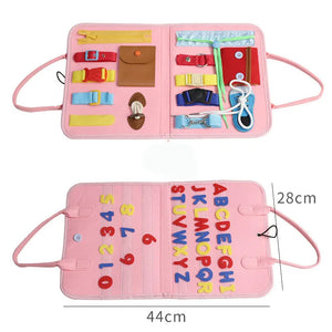 Toddler Busy Board Rieworkes