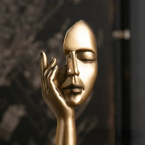 Abstract Character Statue - Nordic Luxury Desktop Decor Mimarta