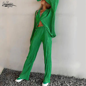 Two Piece Long Sleeve Suit Rieworkes
