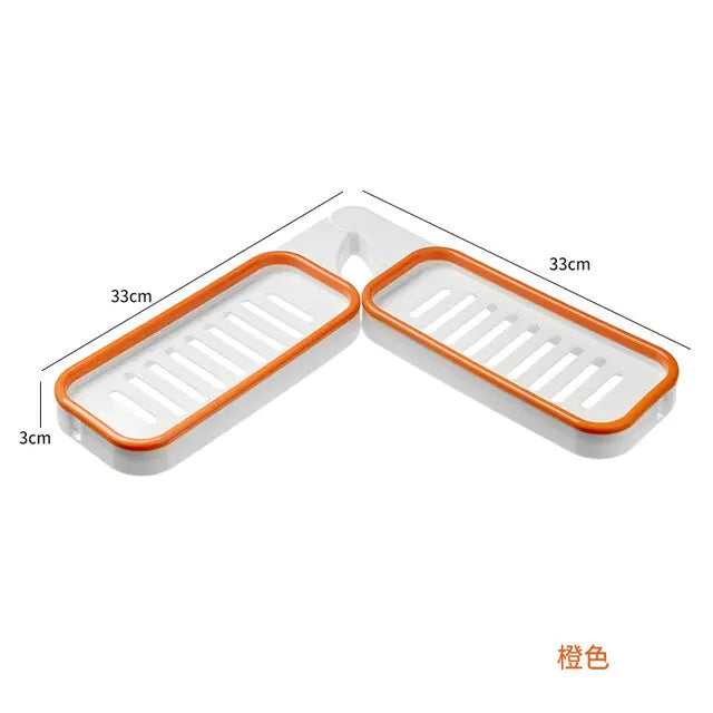 Rotating Bathroom Storage Rack Holder Rieworkes