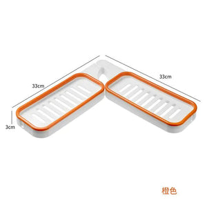 Rotating Bathroom Storage Rack Holder Rieworkes