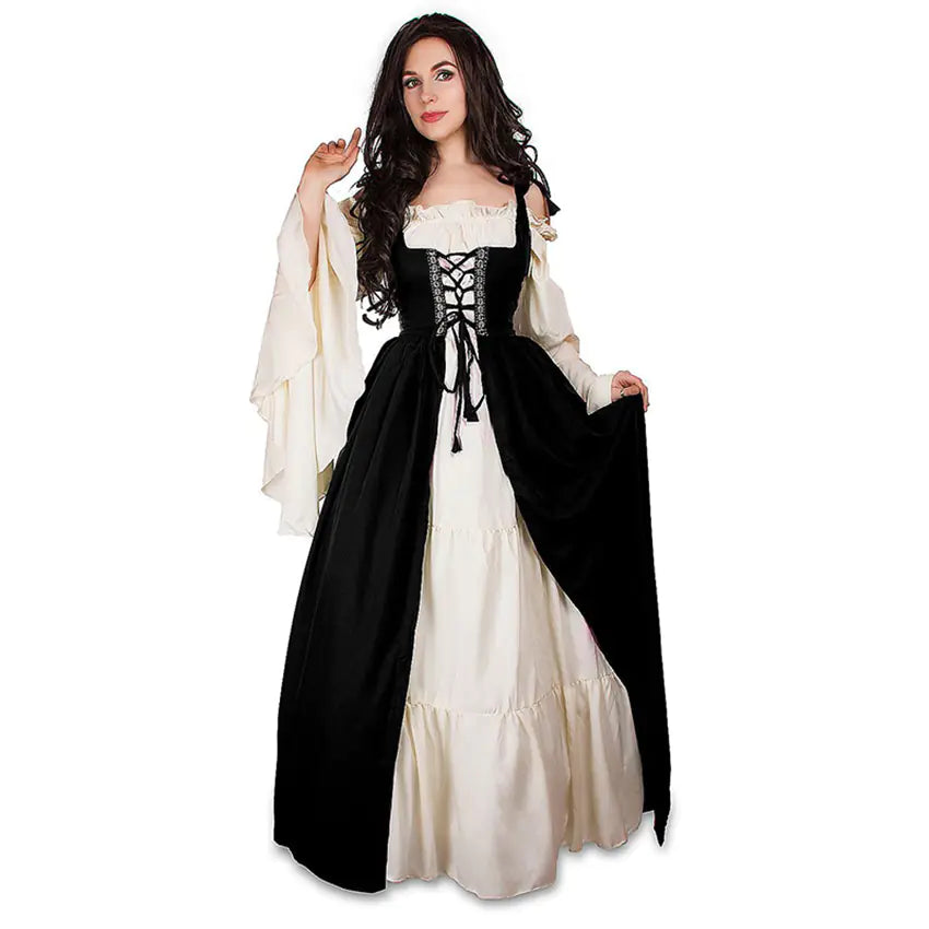 Medieval Costume Dress for Women's Halloween Party Mimarta