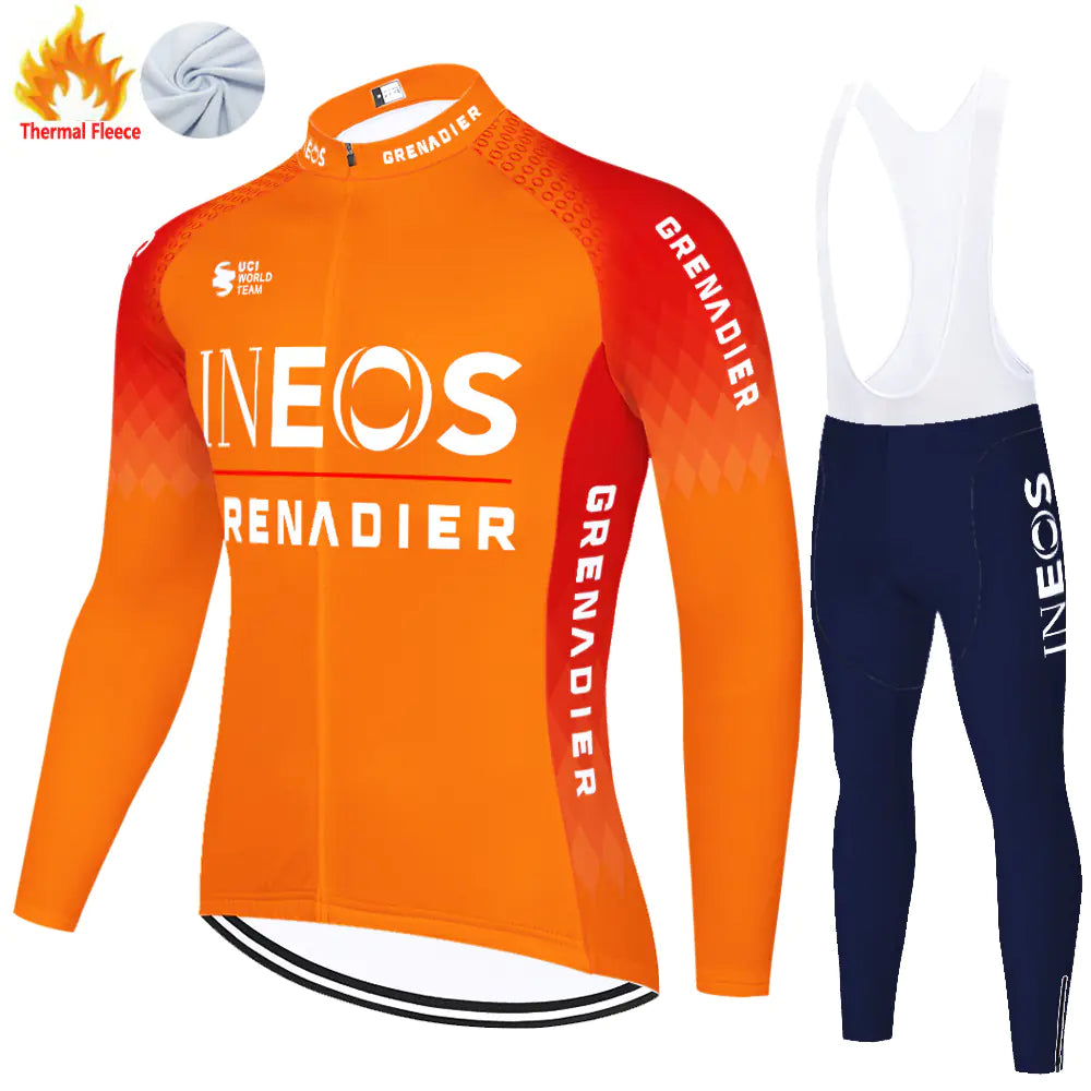 GRENADIER Winter Thermal Fleece Cycling Clothing for Men Mimarta