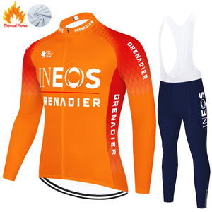 GRENADIER Winter Thermal Fleece Cycling Clothing for Men Mimarta
