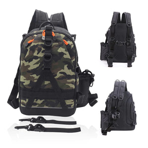 Amitfo Fishing Backpack vs Rod Holder Tackle Box Storage Backpack Fishing Bag Backpack Fishing Gift for Woman Mimarta