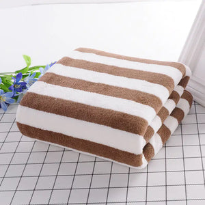 Coral Velvet Bath Towels Rieworkes