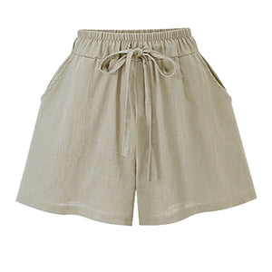 Plus Size Women's Summer Loose High Waist Shorts Mimarta