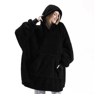 Oversized Fleece Blanket Hoodie Rieworkes