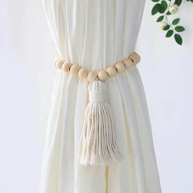 Macrame Room Decoration Curtain Tieback Rope Rieworkes
