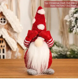 Christmas Faceless Dolls Rieworkes
