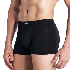 wirarpa Men's Breathable Modal Microfiber Trunks Underwear Covered Band Multipack 1402-4p-solid Color Medium Rieworkes