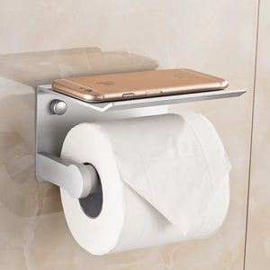 Space Aluminum Wall-Mounted Tissue Holder for Bathroom Mimarta
