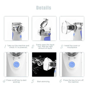 Portable Cool Mist Nebulizer Rieworkes