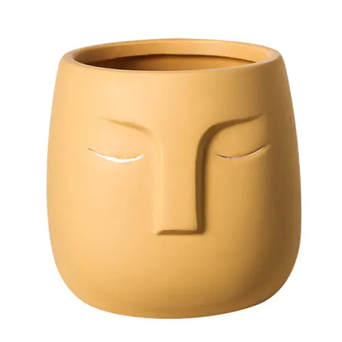 Ceramic Face Living Room Vase Rieworkes
