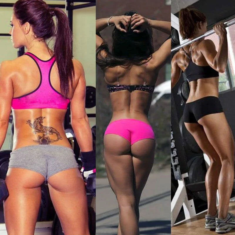 Women's Breathable Gym Yoga Shorts for Fitness Running Rieworkes