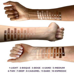 Fièra Luxury Concealer with Anti-Aging - All Day Coverage for Dark Circles, Fine Lines, Wrinkles & Spots - Caramel, 0.5 Ounce 0.5 Fl Oz (Pack of 1) 4W Caramel Rieworkes