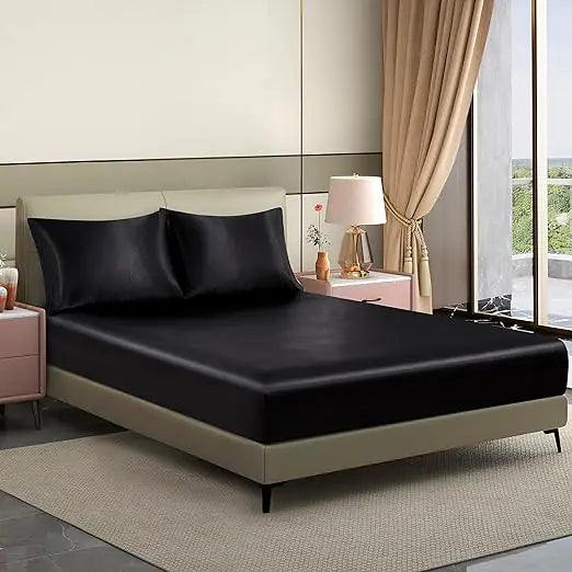 Satin Bedding Set Rieworkes