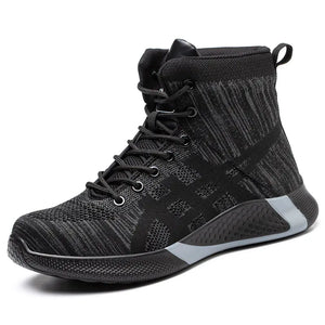 Men's Winter Plush Safety Work Boots - Warm & Breathable Mimarta