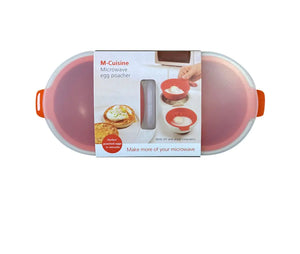 Round Double Cup Microwave Egg Poacher Rieworkes
