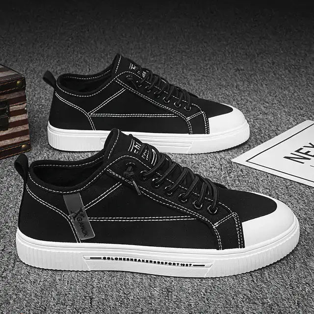 Breathable Canvas Sneakers for Men Rieworkes