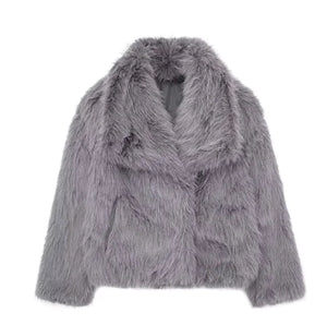 Winter Plush Coat Mimarta