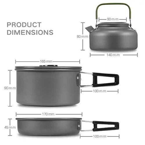 Camping Cookware Set Rieworkes